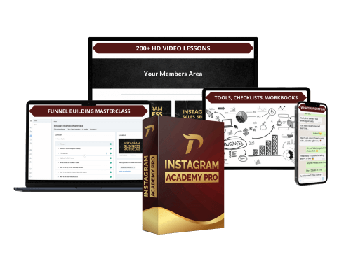 Instagram Academy Pro how to turn your Instagram Account into a Money Machine 